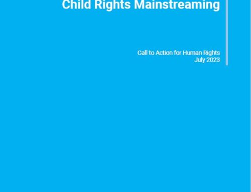 A historic first step in advancing Child Rights: the UN Secretary-General Guidance Note on Child Rights Mainstreaming